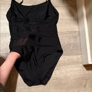 Elegant Black Women's Bodysuit